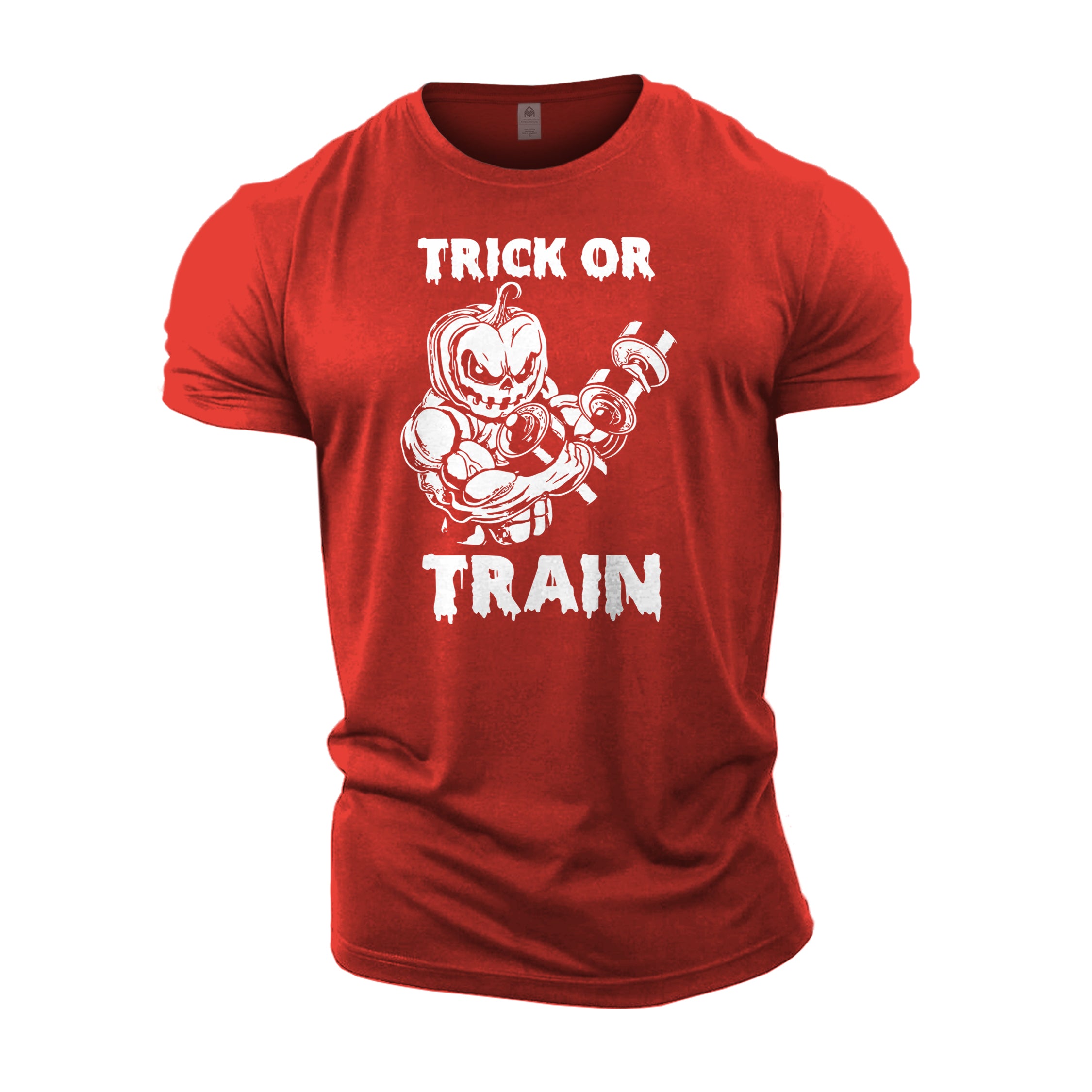 Trick or Train - Halloween Gym T-Shirt