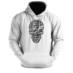 Barbell Skull - Halloween Gym Hoodie