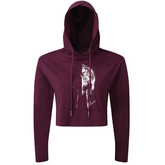 Spartan Faded - Cropped Hoodie