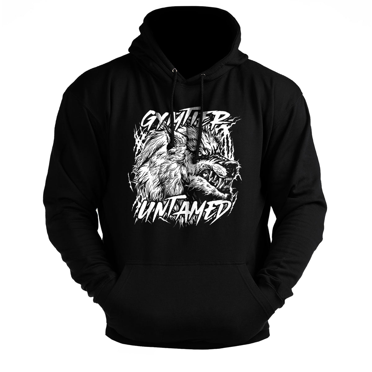 Untamed Wolf - Gym Hoodie