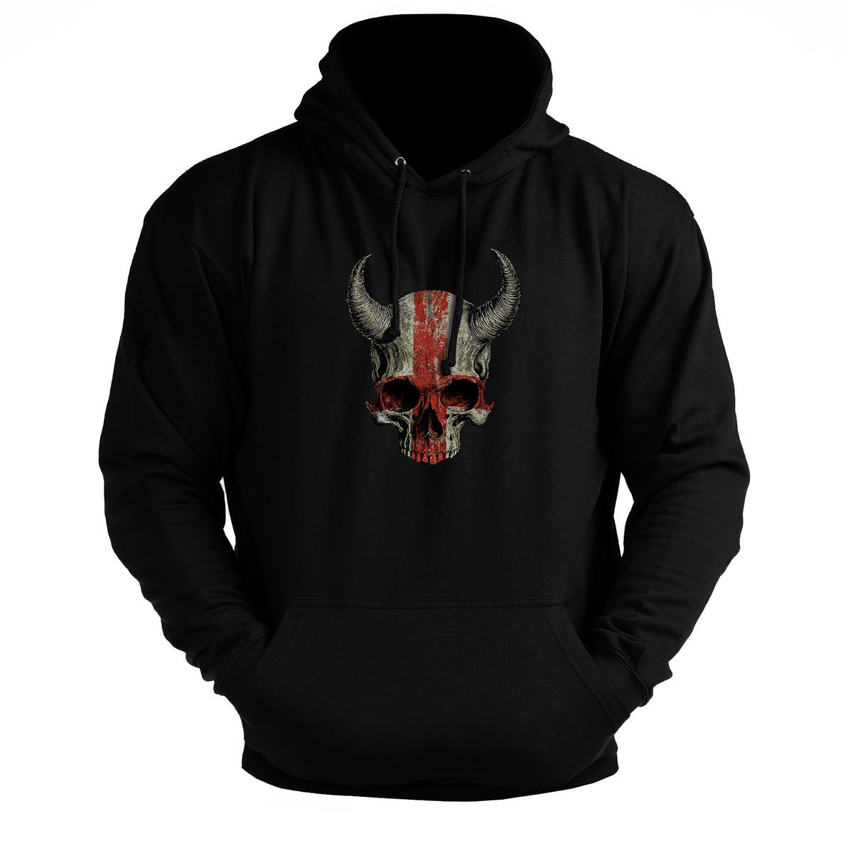 Devil Skull EN - Gym Hoodie