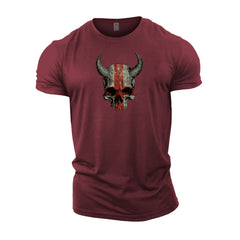 Devil Skull EN - Gym T-Shirt