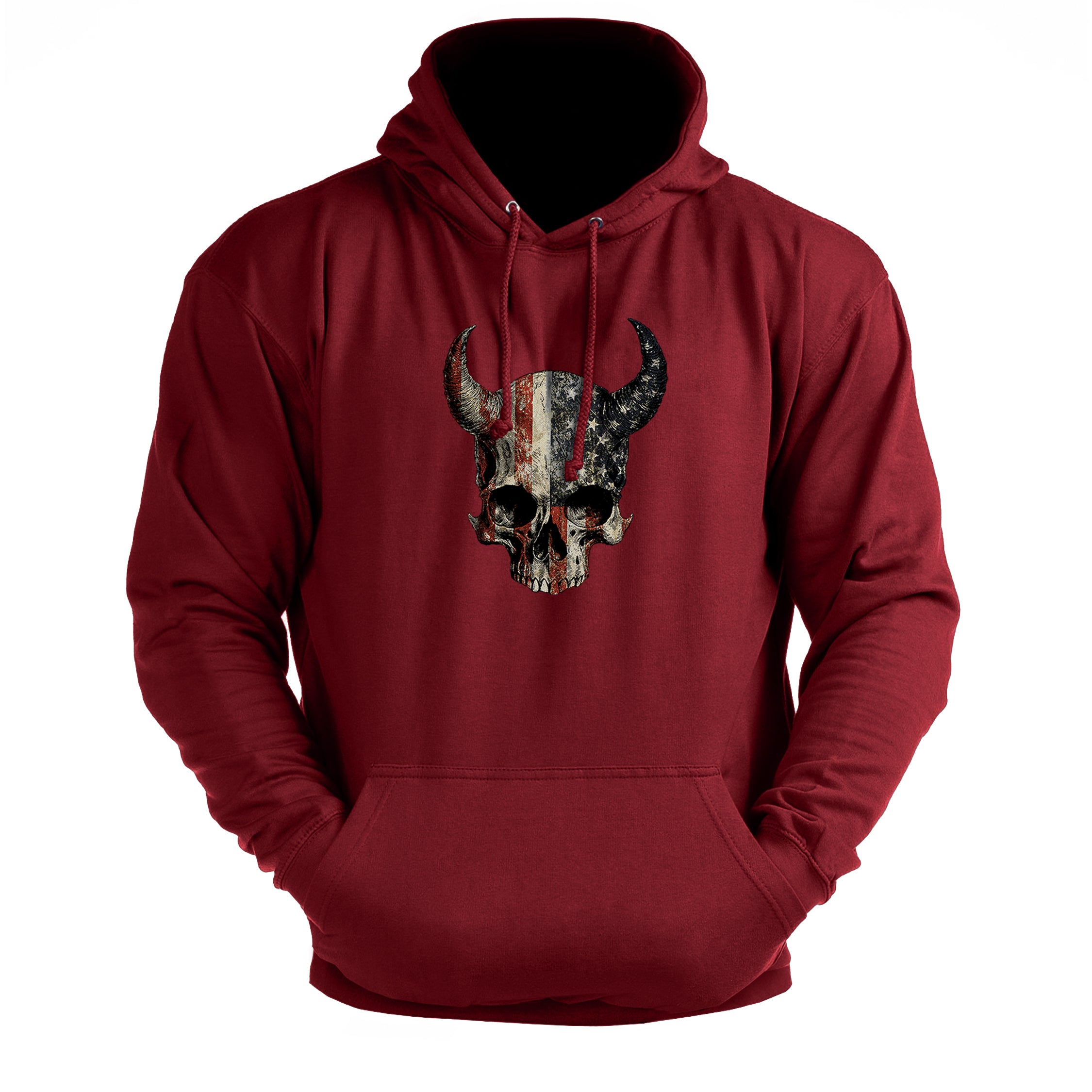 Devil Skull USA - Gym Hoodie