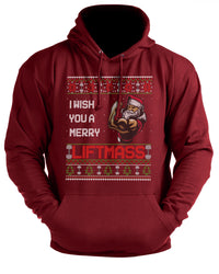 I Wish You A Merry LIFTmas - Gym Hoodie